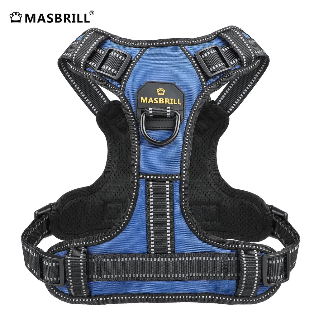 MASBRILL Reflective No-Pull Dog Harness with Handle