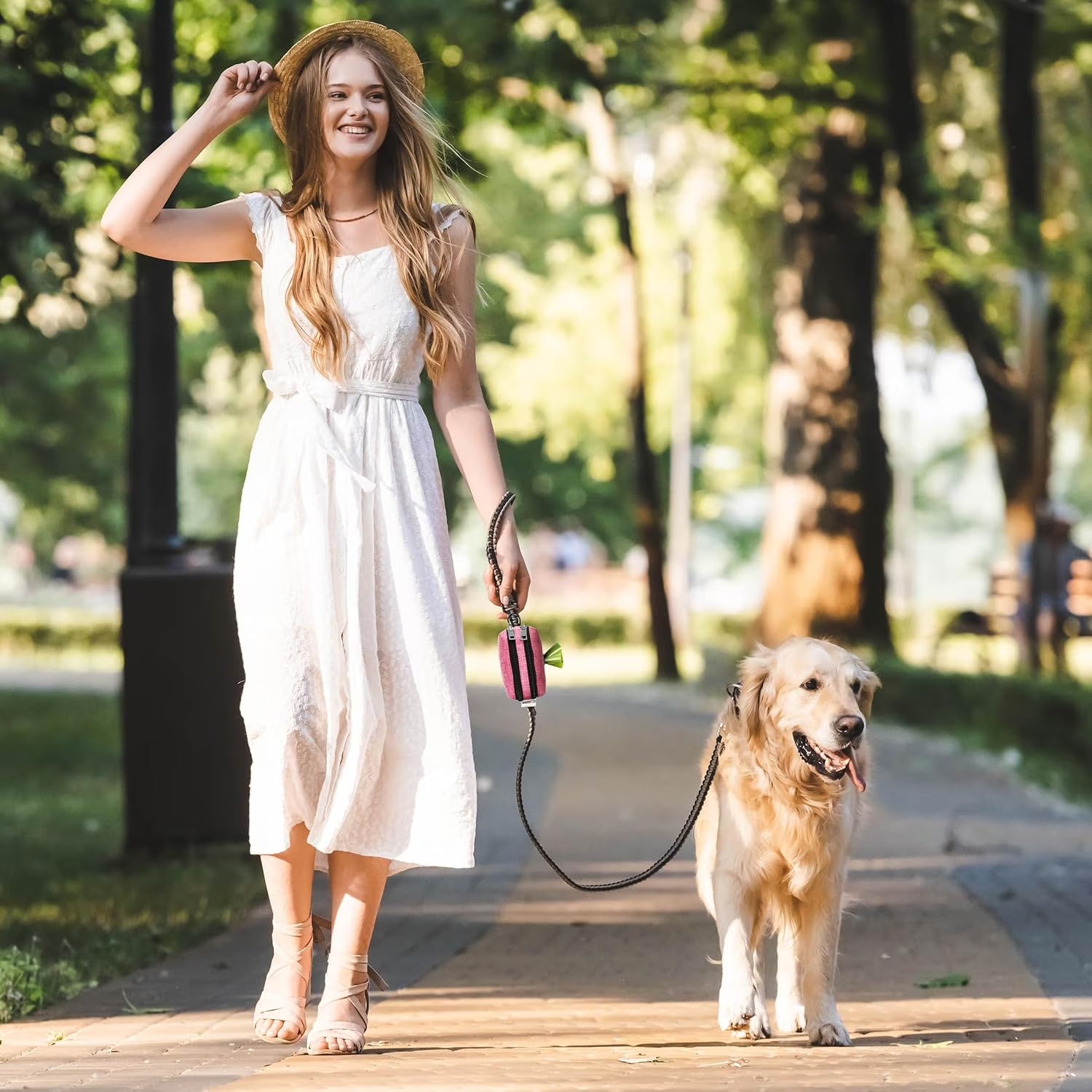 Leashrr 2.0 Dog Poop Bag Dispenser & Treat Holder
