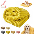 Emotional Support Blanket – Yellow Calming Pet Throw (70 x 100 cm)