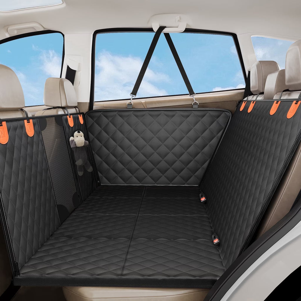 SMATTO Heavy Duty Dog Car Seat Cover – Waterproof Pet Hammock
