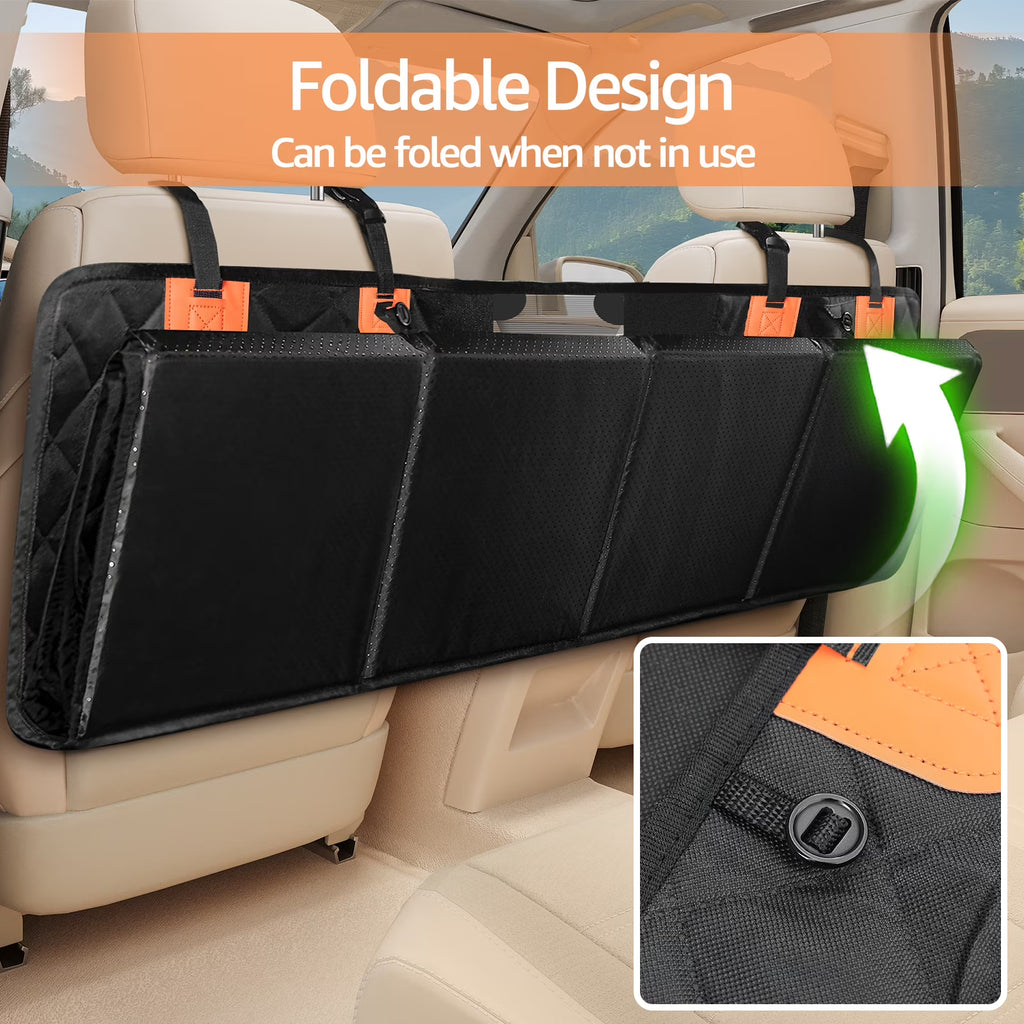 SMATTO Heavy Duty Dog Car Seat Cover – Waterproof Pet Hammock