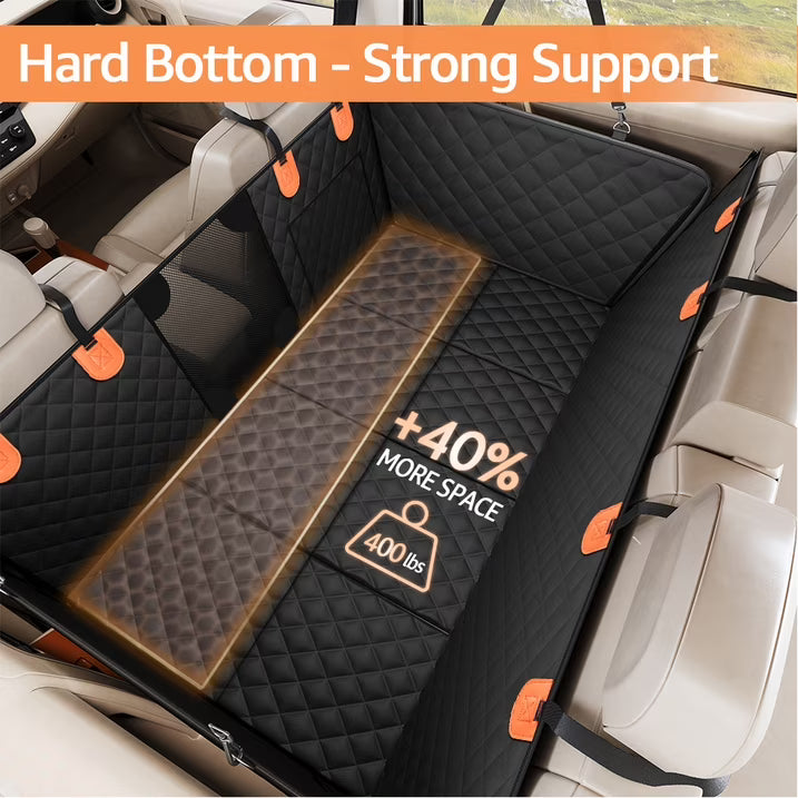 SMATTO Heavy Duty Dog Car Seat Cover – Waterproof Pet Hammock